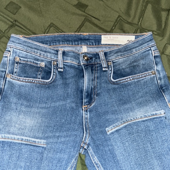 Rag & Bone Mid-Rise Skinny - Jinx Slim Fit Color Lenox - Picture 7 of 14